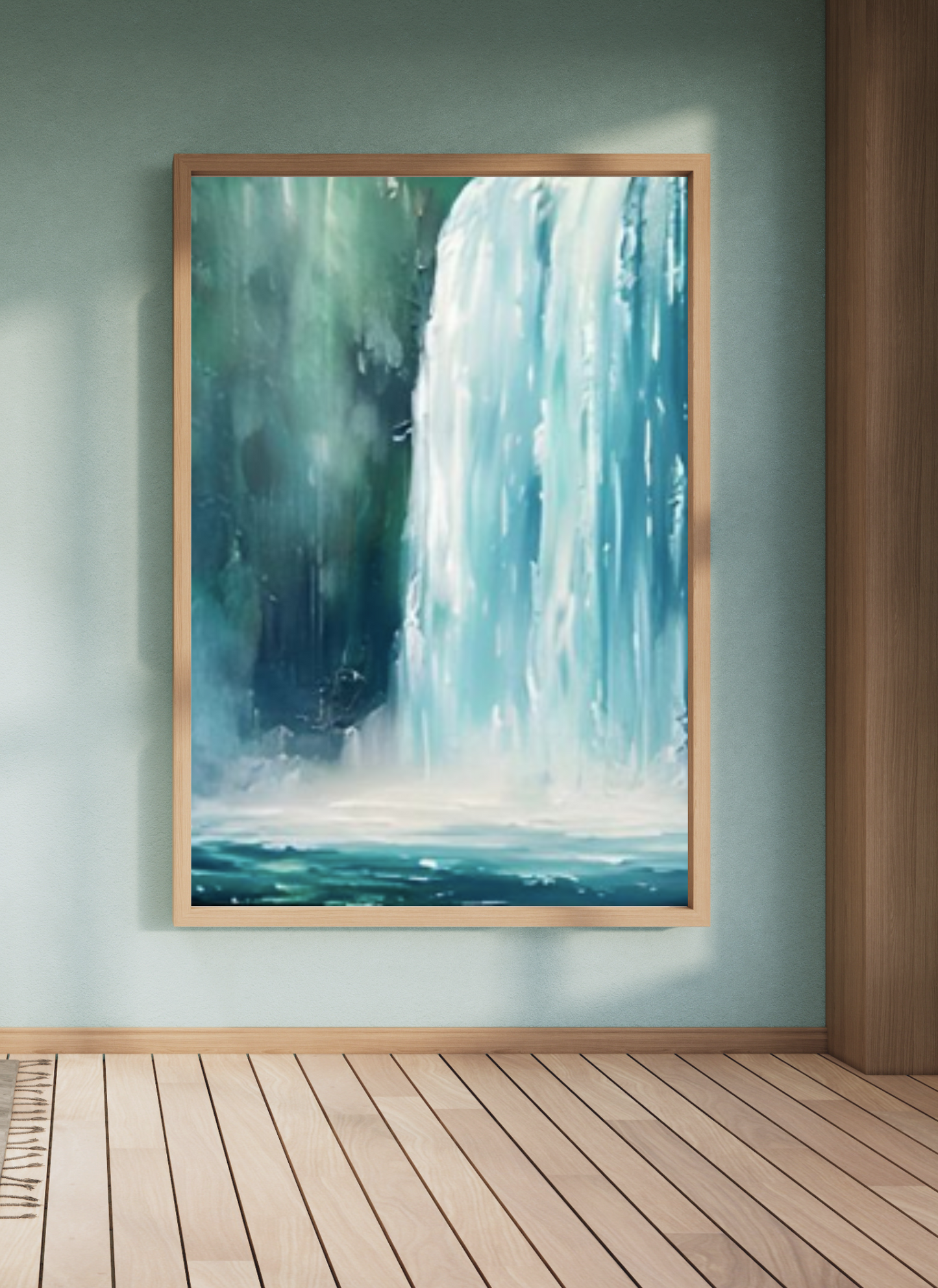 Amrit Varsha - Waterfall Wall Art