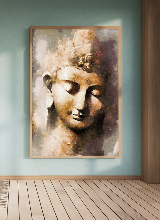 Meditation - Buddha Painting Wall Art