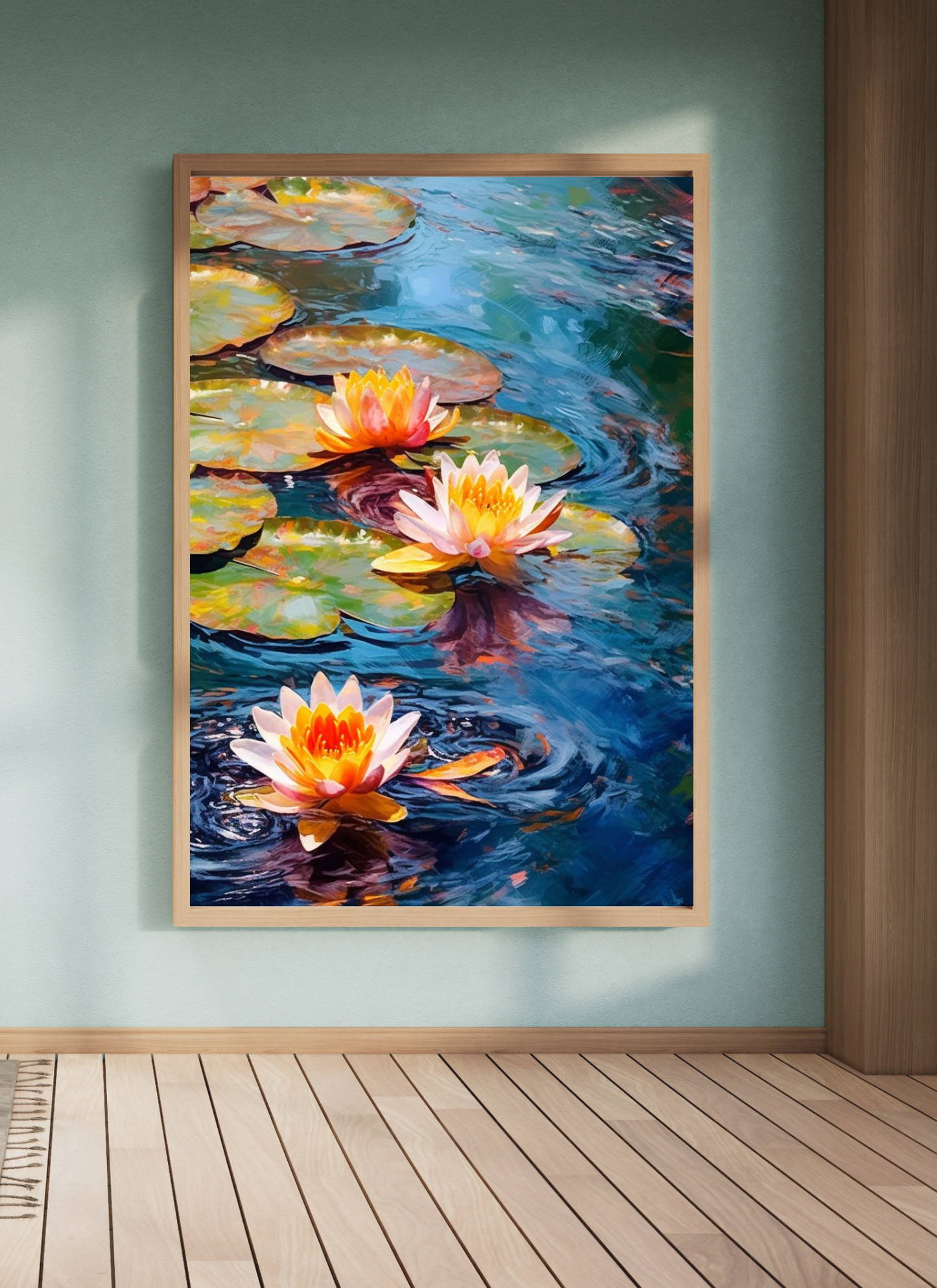 Water lillies - Still Water Wall Art